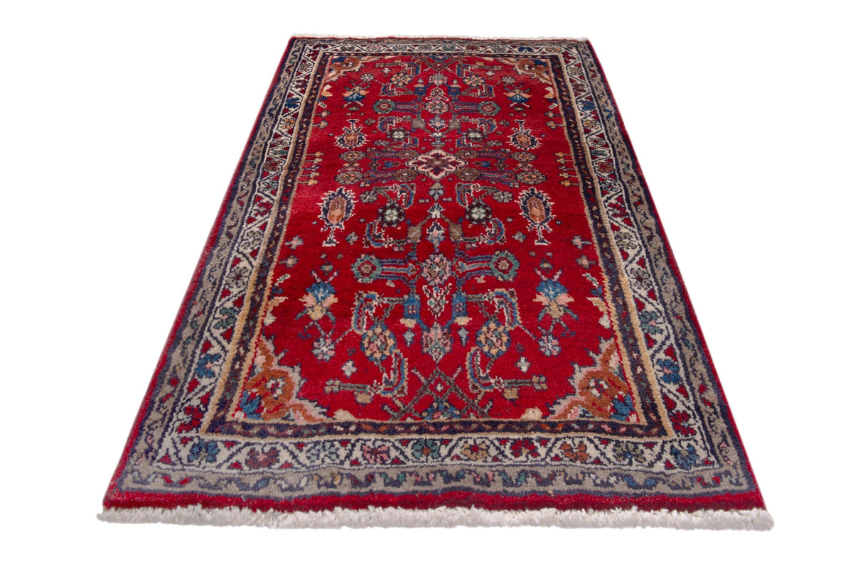 2327, Persian Malayer Mini Rug
