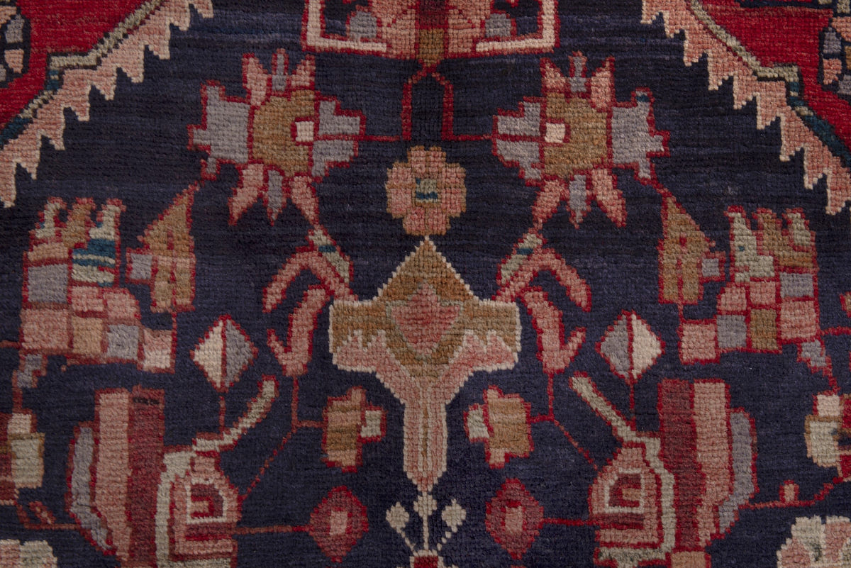 2450, Persian Nahavand Runner Rug
