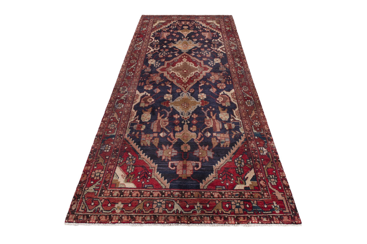 2450, Persian Nahavand Runner Rug