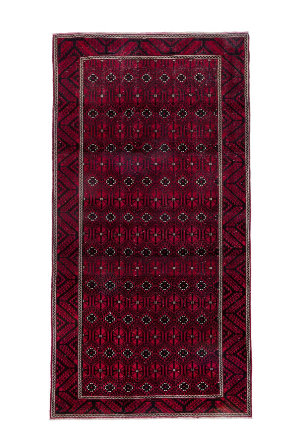 2457, Persian Baluch Area Rug