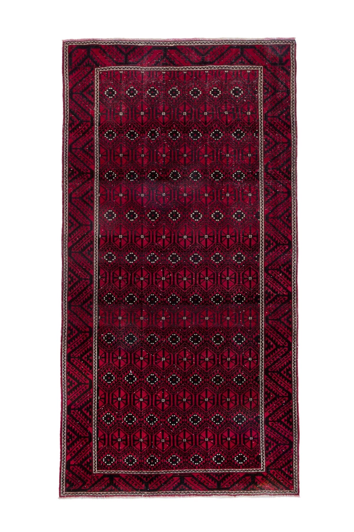 2457, Persian Baluch Area Rug