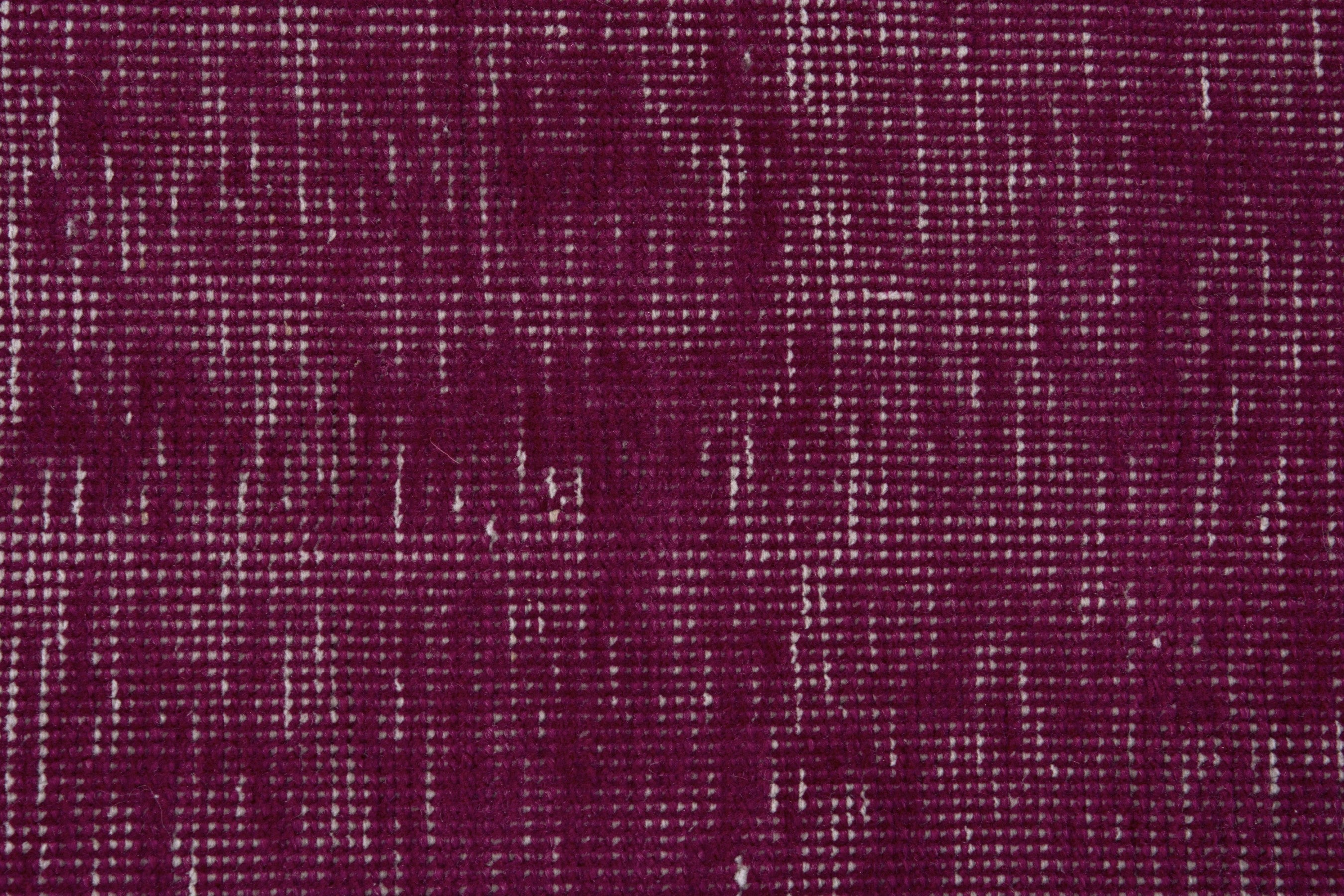 Persian Tabriz runner rug in burgundy and greige, view 12 of 17