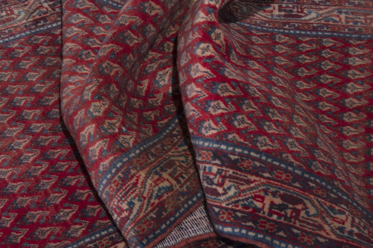 2537, Persian Botteh Runner Rug