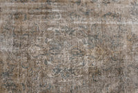 Turkish Anatolian oversized rug in light brown and greige, view 8 of 22