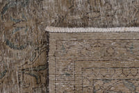 Turkish Anatolian oversized rug in light brown and greige, view 15 of 22