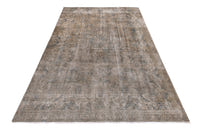 Turkish Anatolian oversized rug in light brown and greige, view 13 of 22
