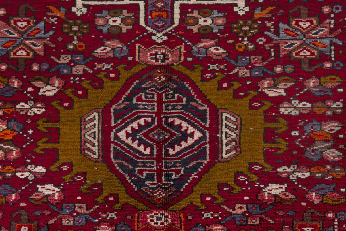 2586, Persian Gharajeh Runner Rug
