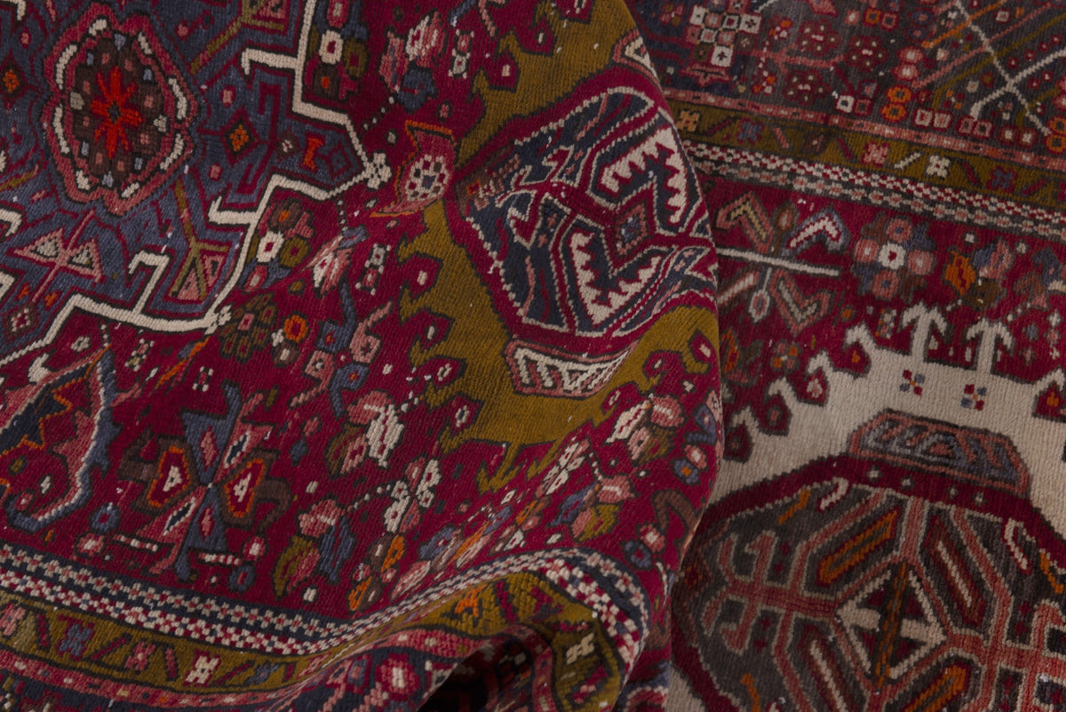 2586, Persian Gharajeh Runner Rug