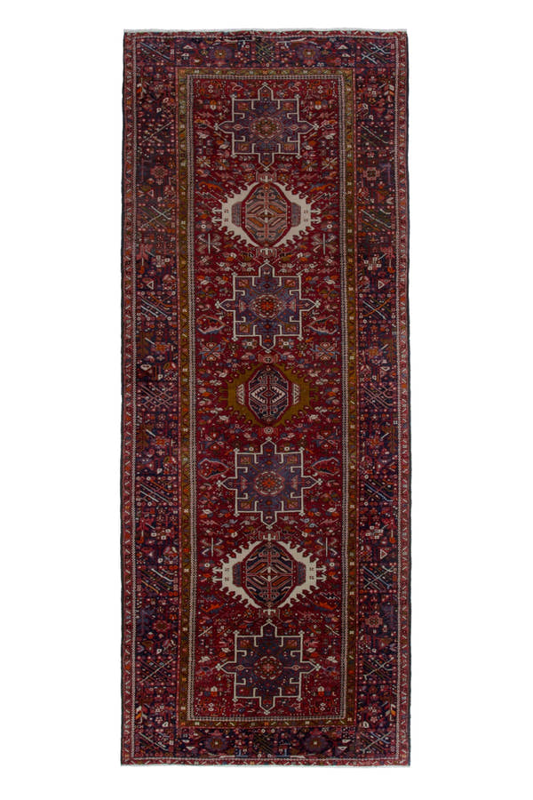 2586, Persian Gharajeh Runner Rug