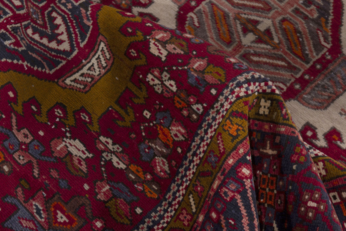 2586, Persian Gharajeh Runner Rug