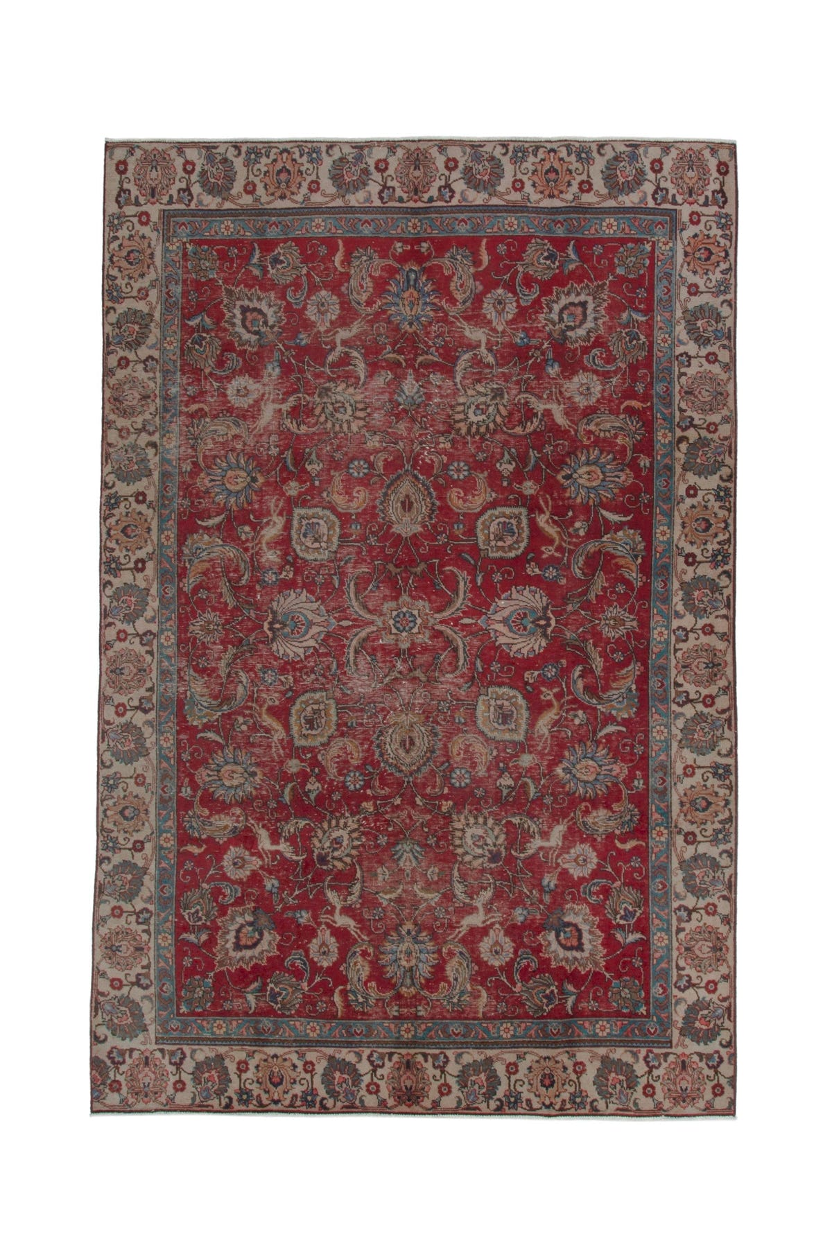 2594, Persian Tabriz Oversized Rug