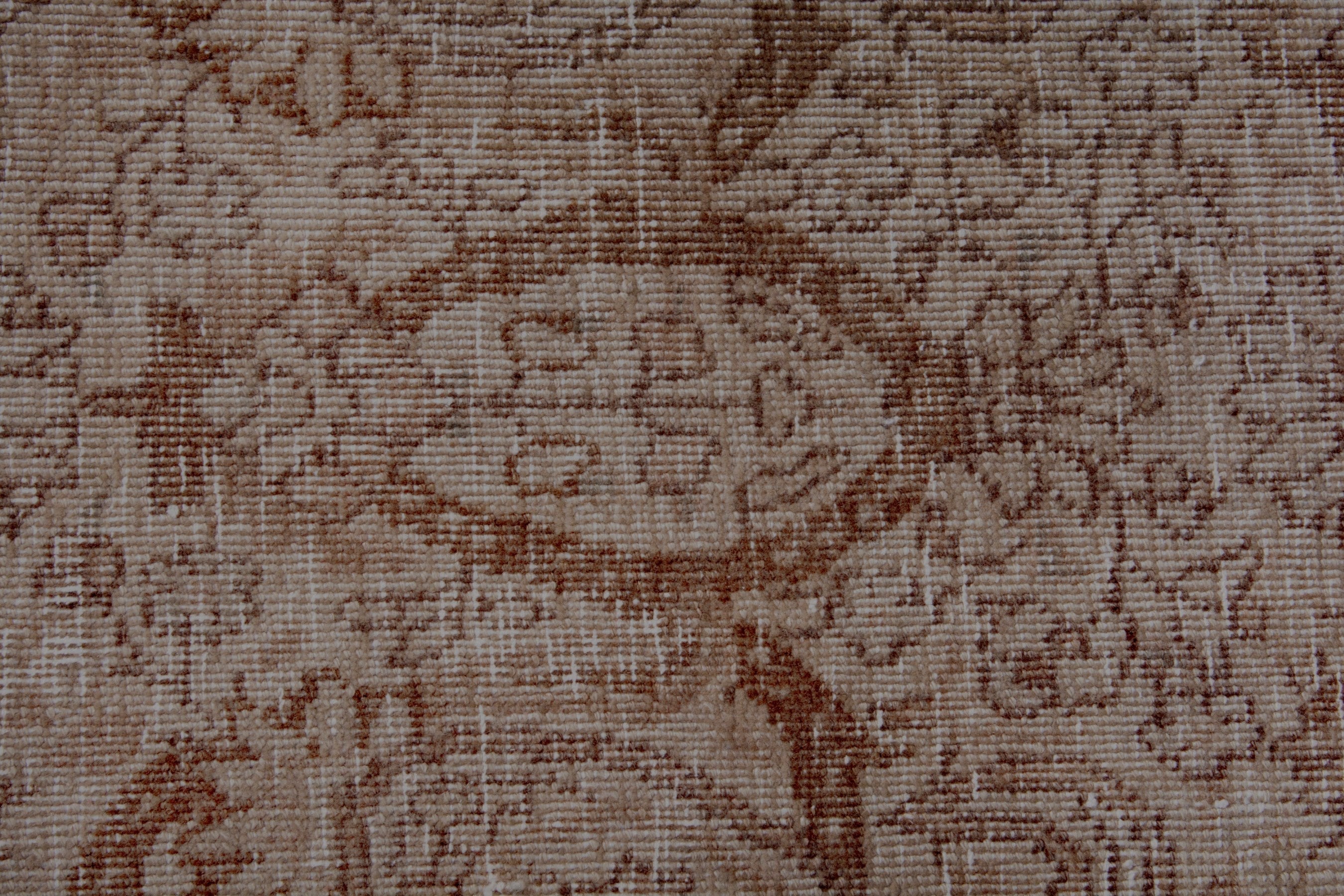 Persian Birjand accent rug in greige and tan, view 5 of 7