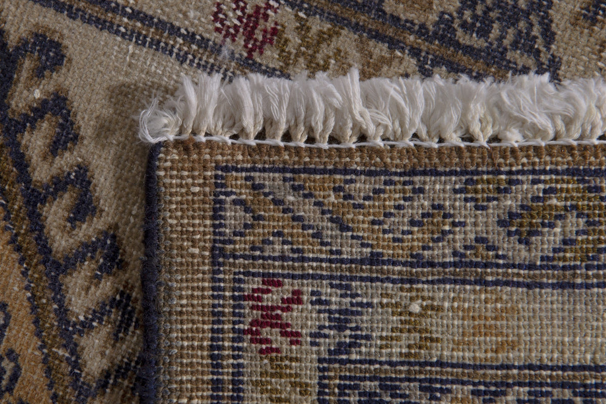 2617, Persian Torkaman Mini Rug