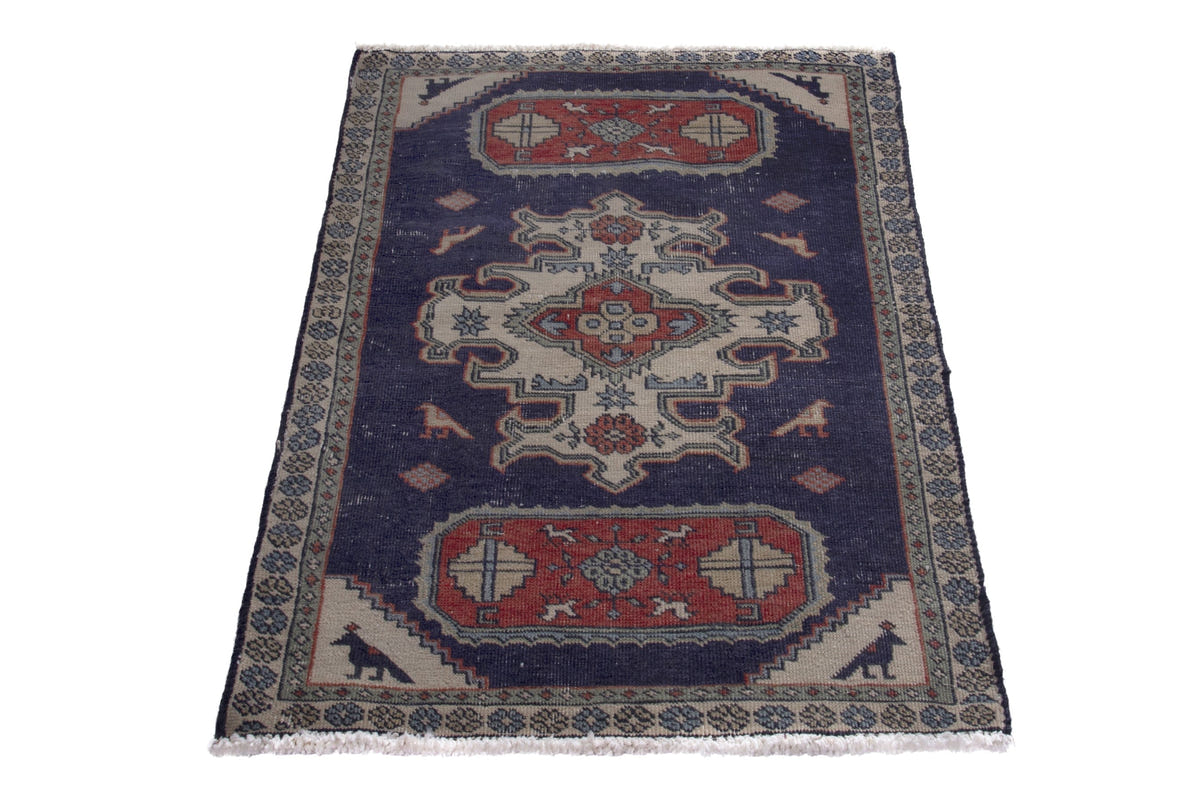 2618, Persian Ardabil Mini Rug