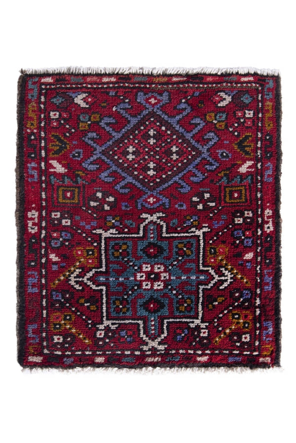 2631, Persian Gharajeh Mini Rug