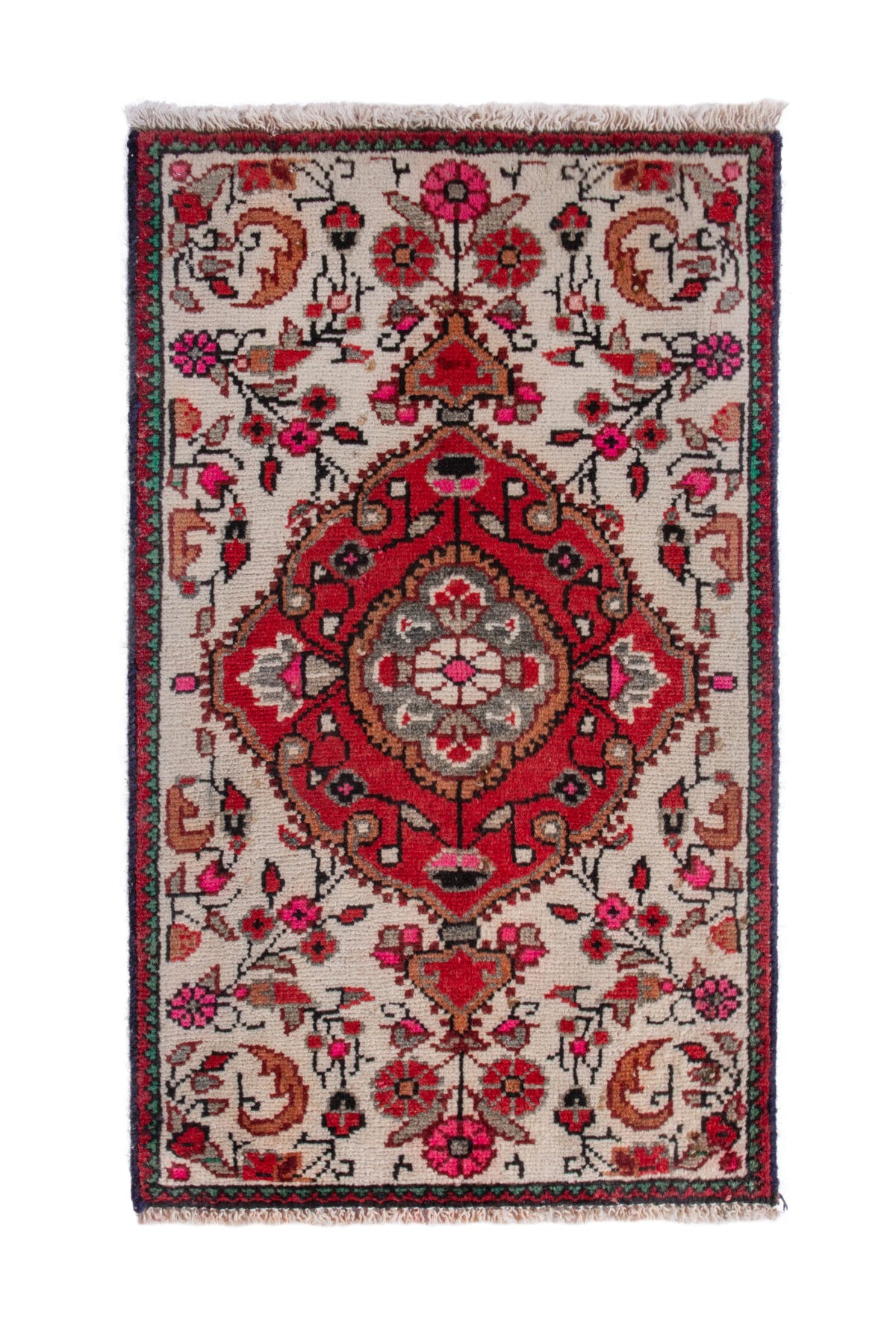 2888 - Persian Hamedan Accent Rug 1'8" x 2'11", view 2 of 2
