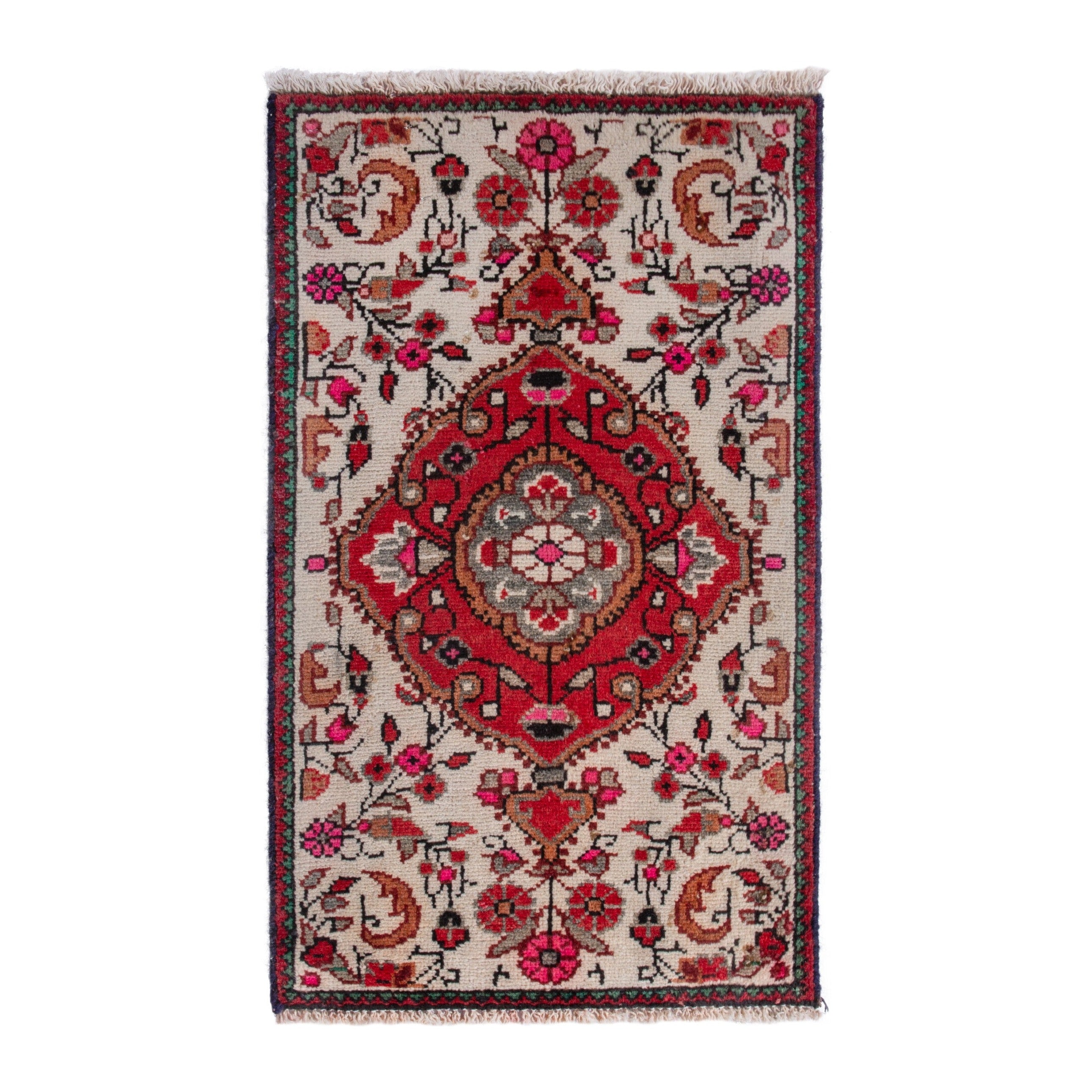 2888 - Persian Hamedan Accent Rug 1'8" x 2'11"