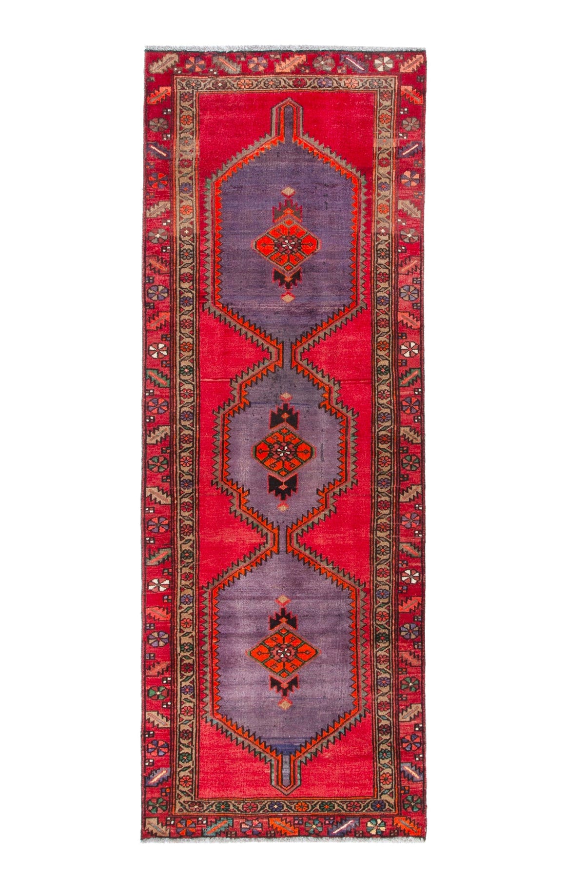 2909, Persian Zanjan Runner Rug