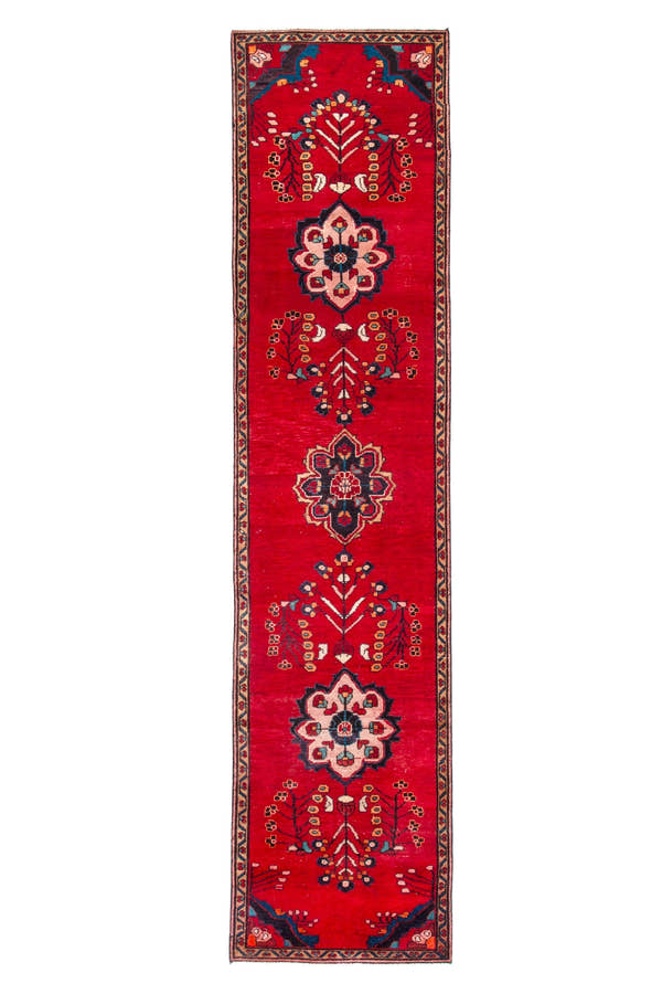 2911, Persian Hamadan Runner Rug