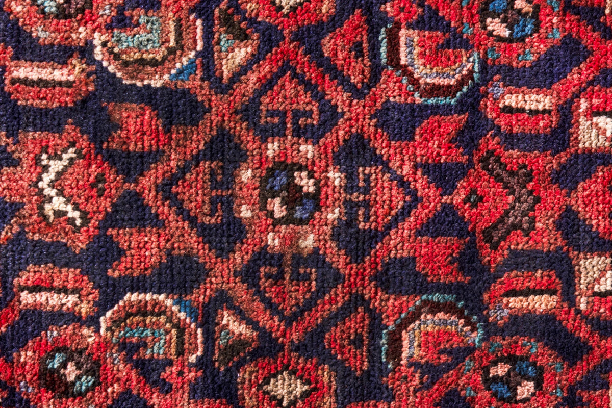 2917, Persian Hamadan Runner Rug