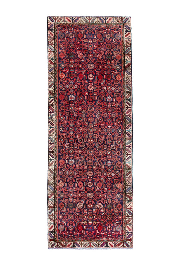 2917, Persian Hamadan Runner Rug