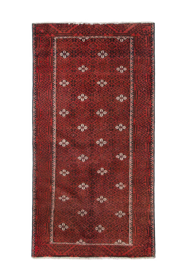 2922, Persian Baluch Area Rug