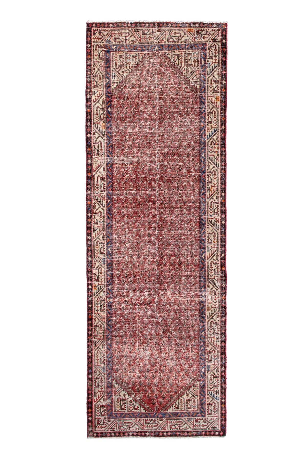 2940, Persian Mahal Runner Rug