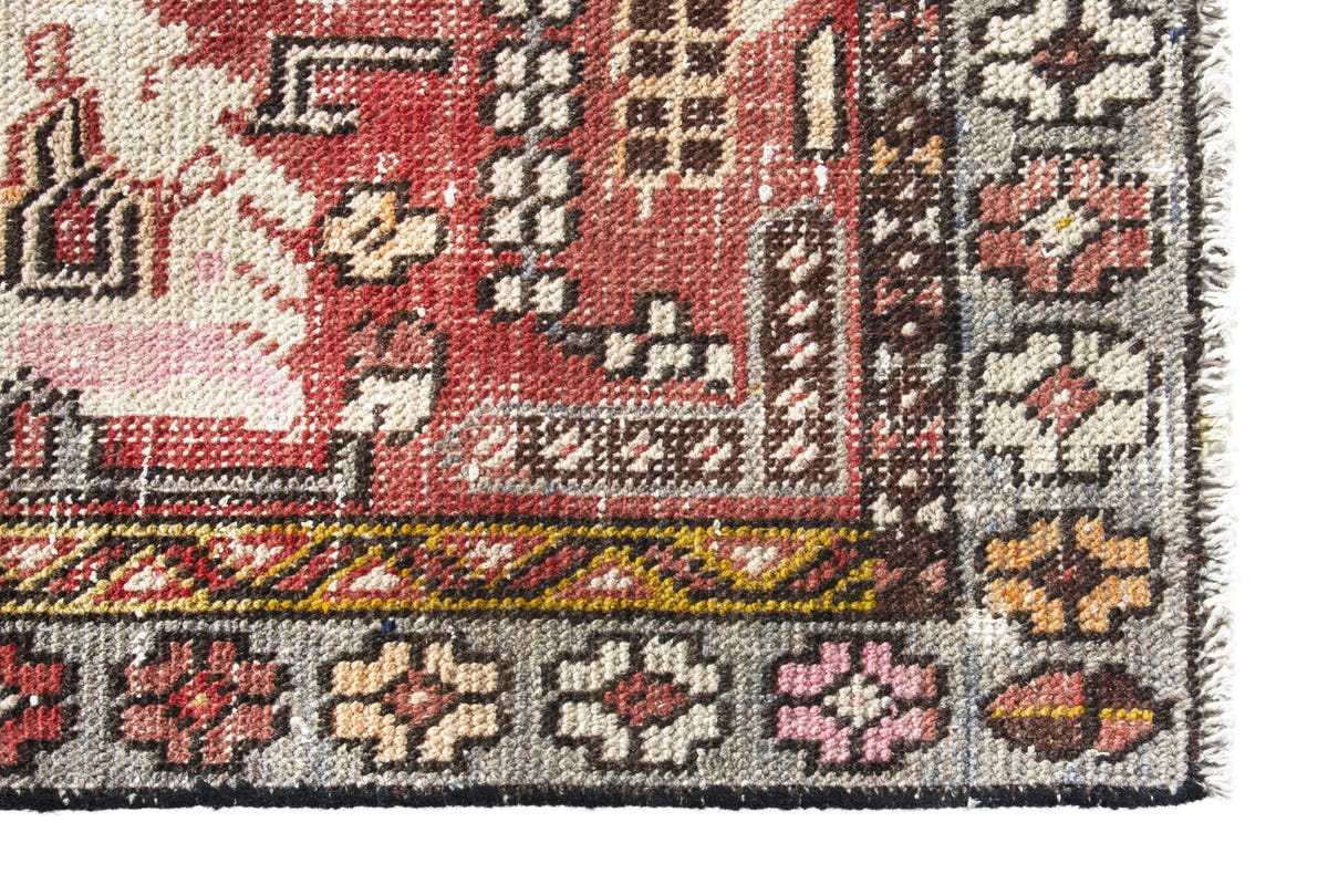 2942, Persian Azerbaijan Runner Rug