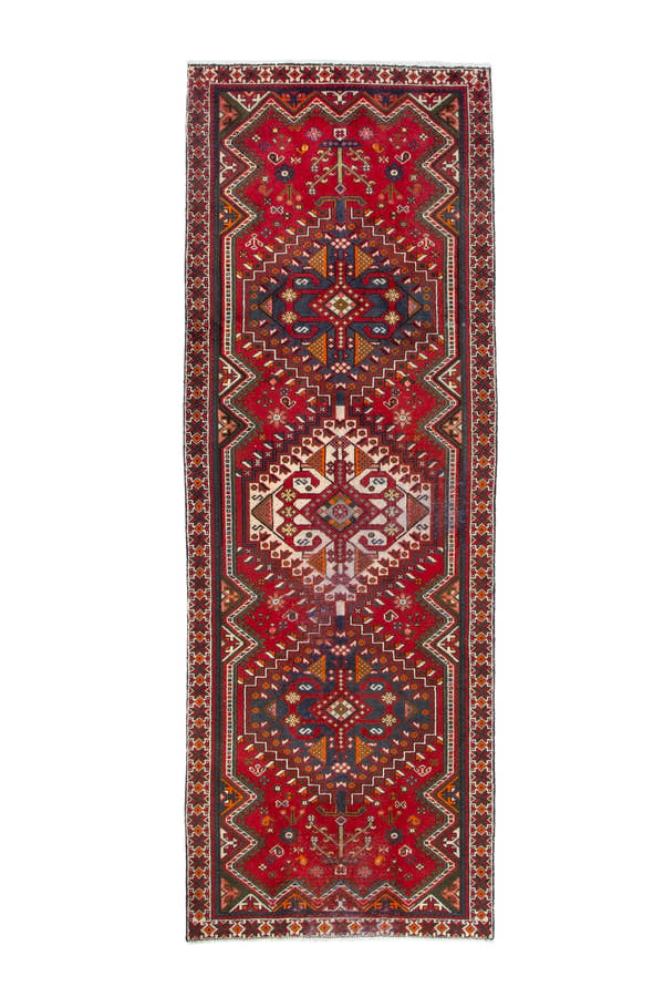 2945, Persian Shiraz Runner Rug