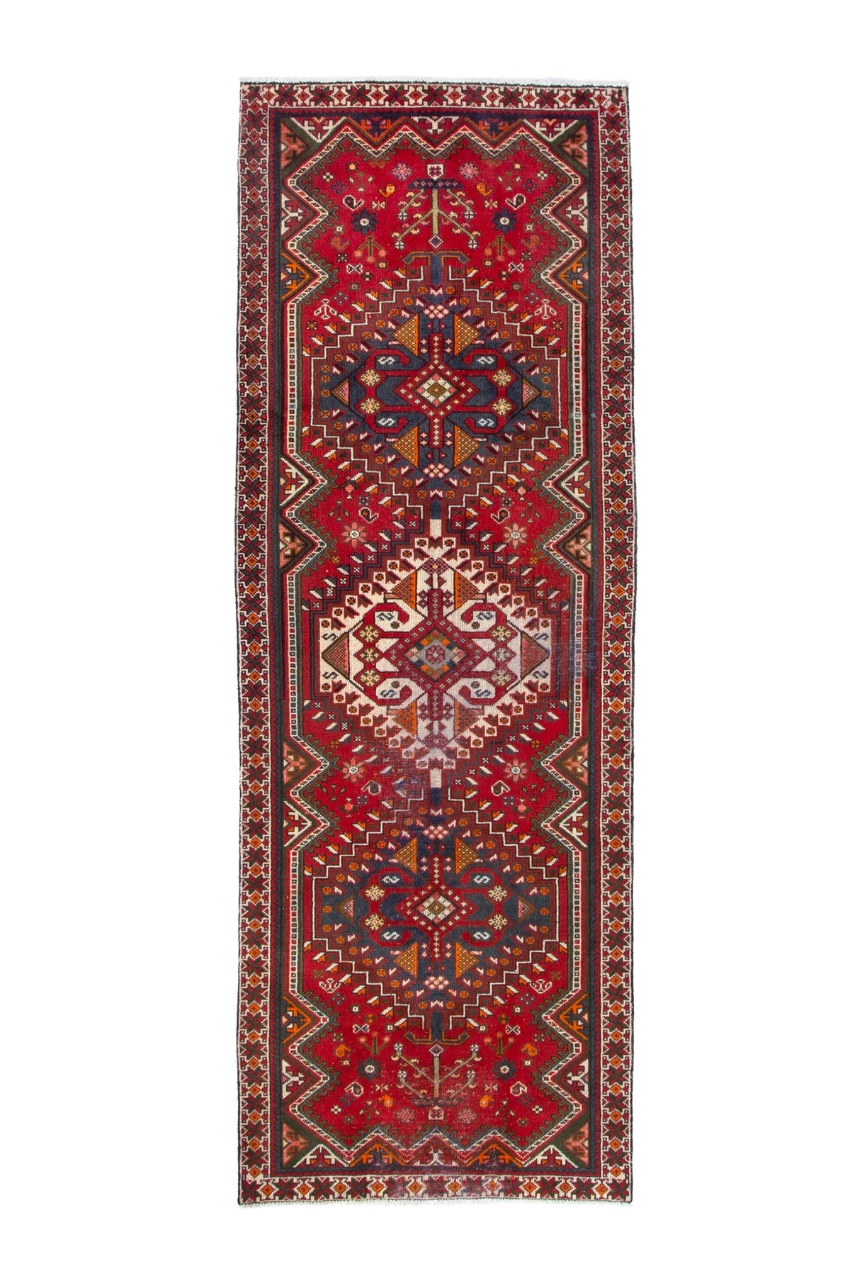 2945, Persian Shiraz Runner Rug