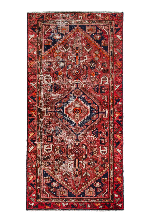 2950, Persian Hamadan Runner Rug