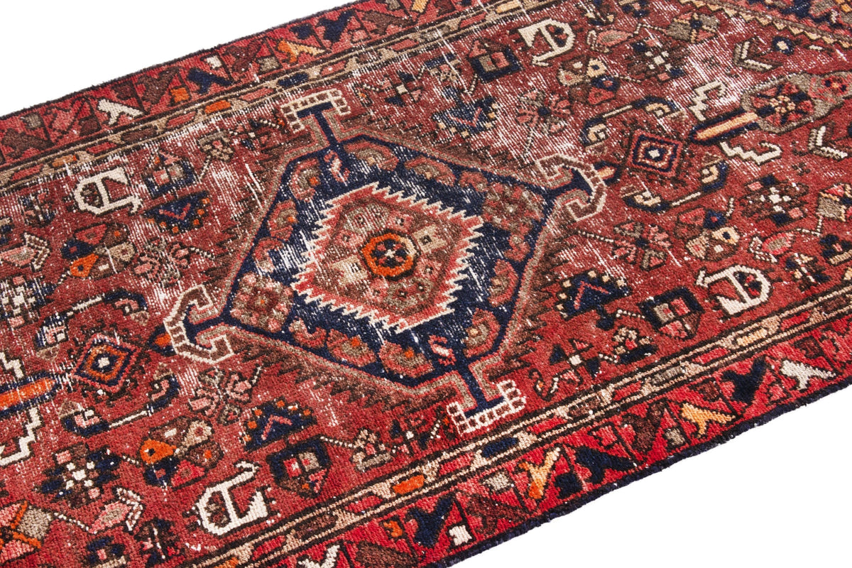 2950, Persian Hamadan Runner Rug