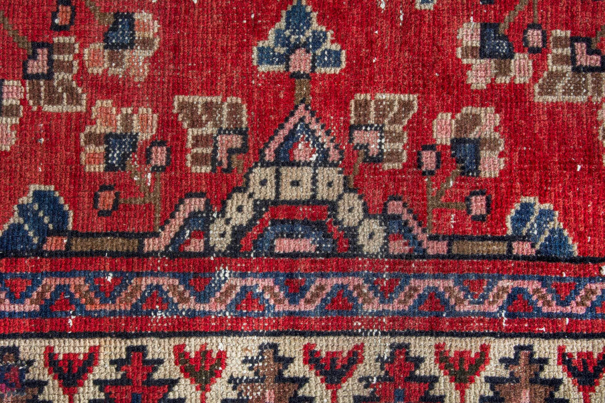 2952, Persian Hamadan Runner Rug
