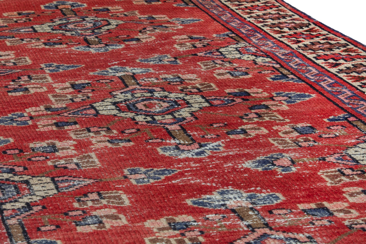 2952, Persian Hamadan Runner Rug