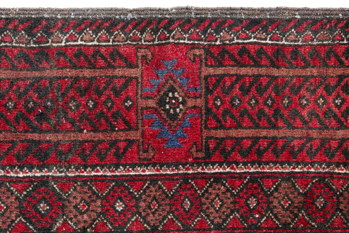 2965, Persian Baluch Runner Rug