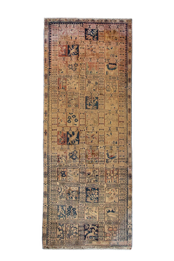 2979, Persian Mahal Runner Rug