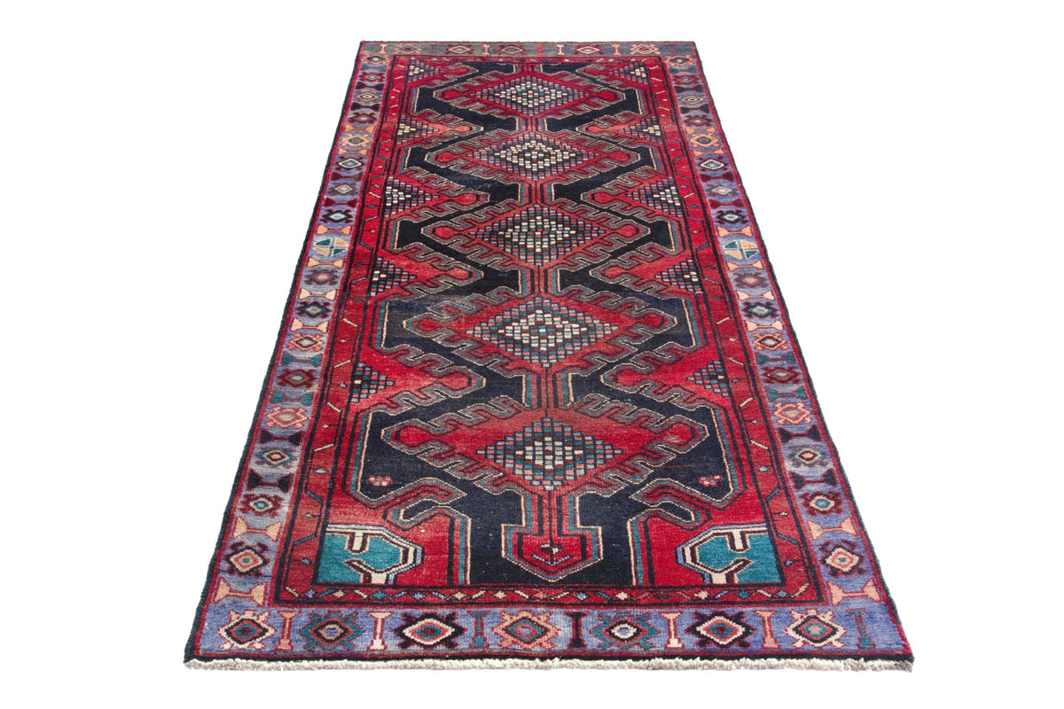 2986, Persian Hamadan Runner Rug