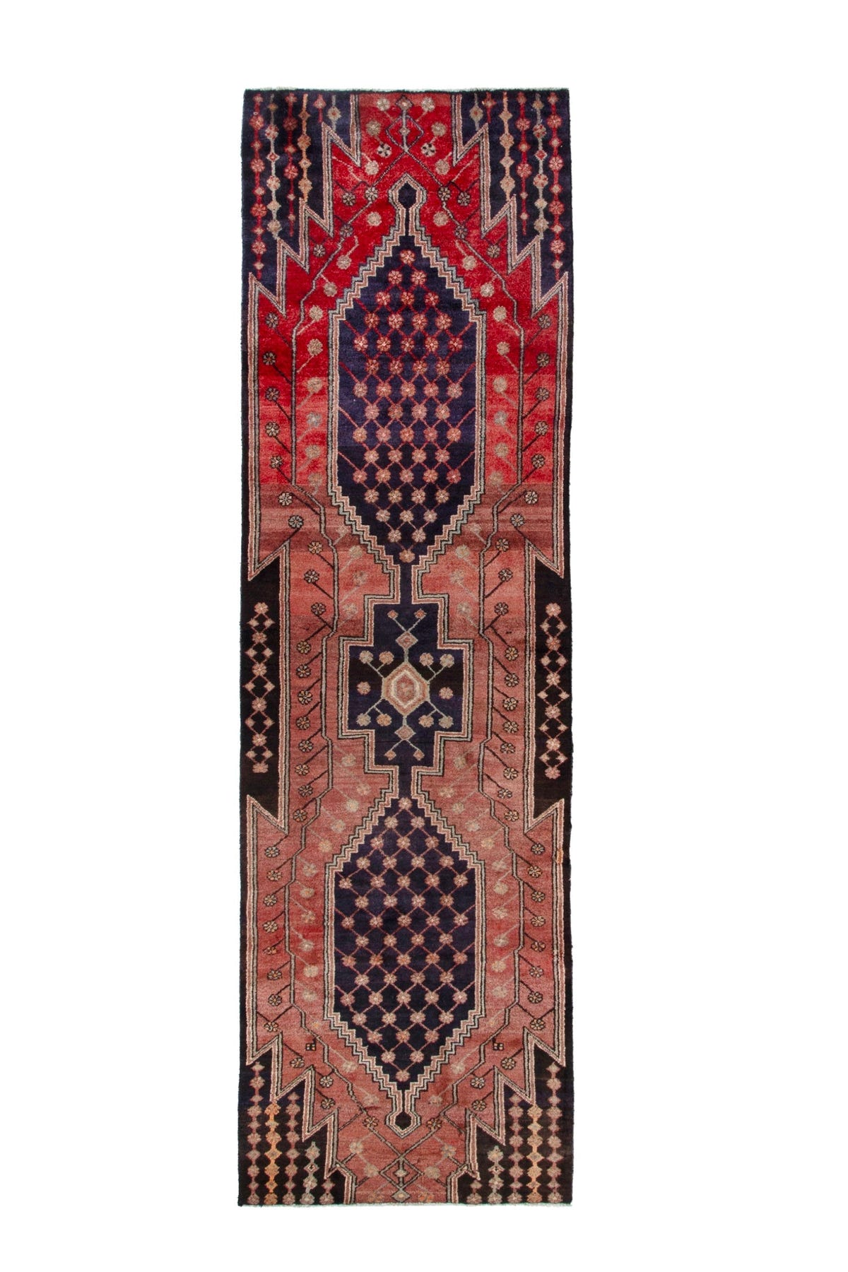 2989, Persian Hamadan Runner Rug