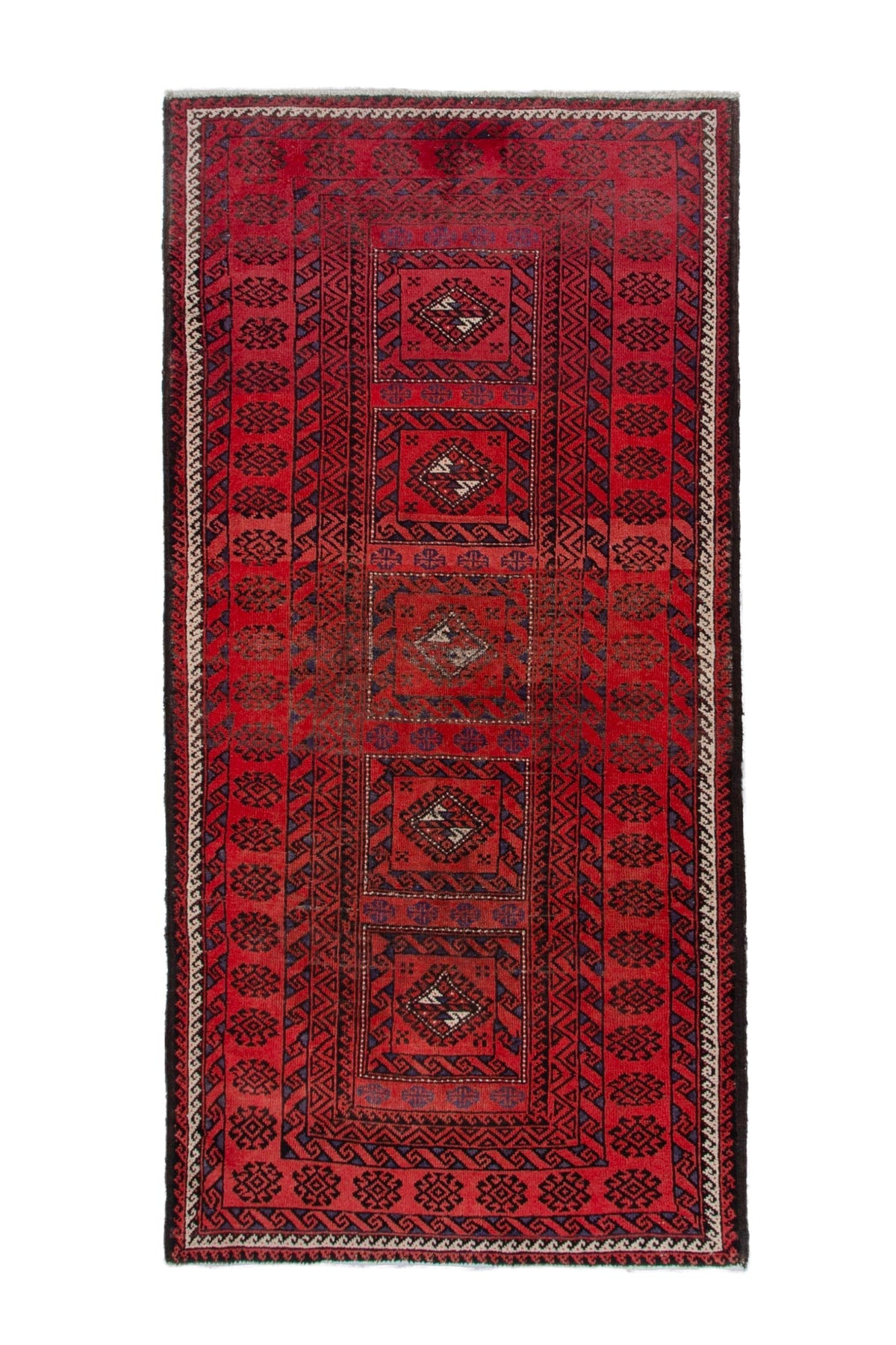 2993, Persian Baluch Runner Rug