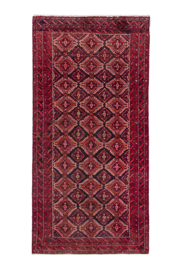 2999, Persian Torkaman Runner Rug