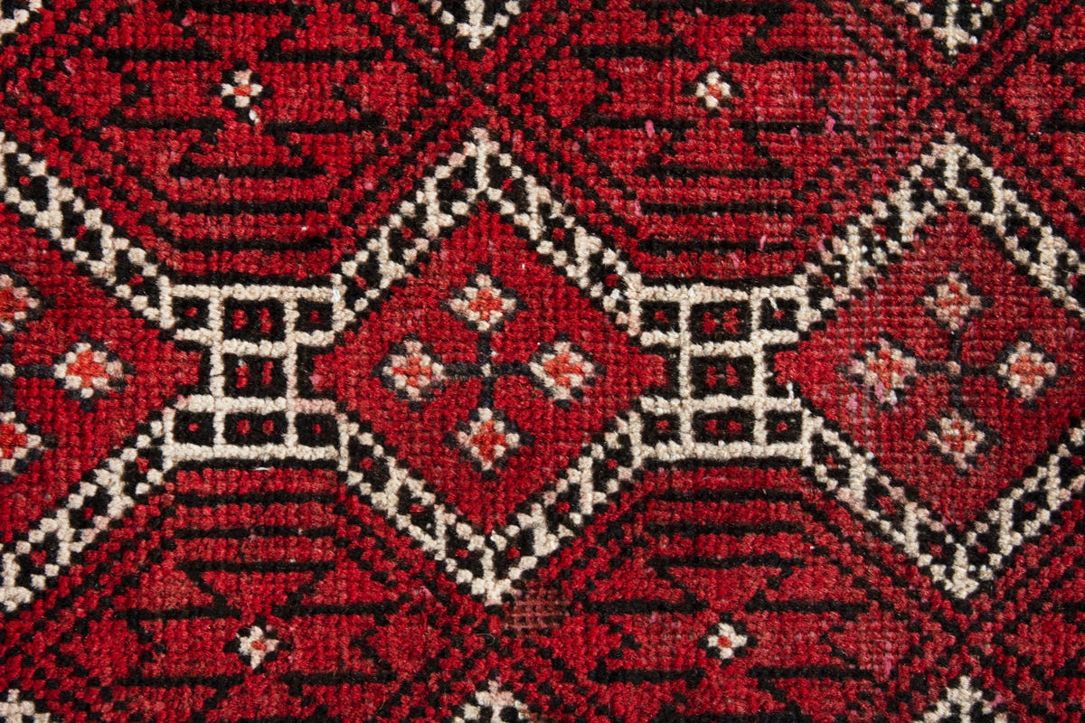 3020, Persian Baluch Runner Rug