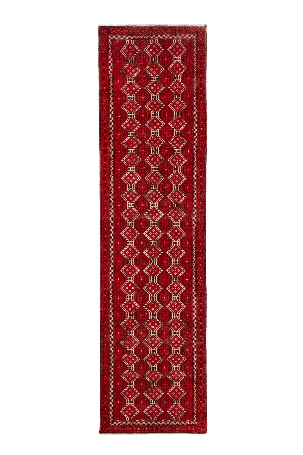 3020, Persian Baluch Runner Rug