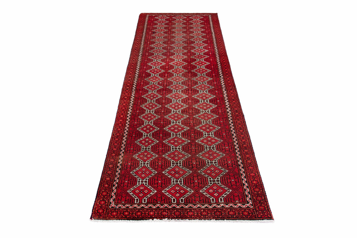 3020, Persian Baluch Runner Rug