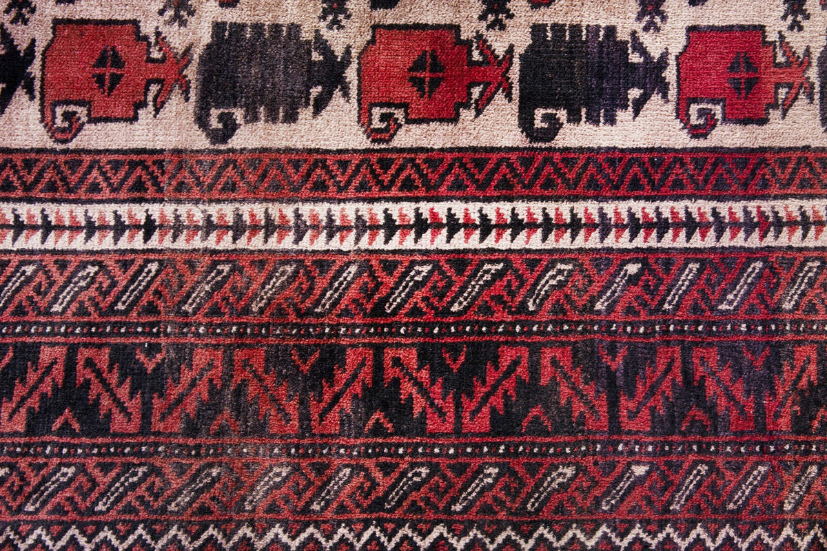 3047, Persian Baluch Area Rug
