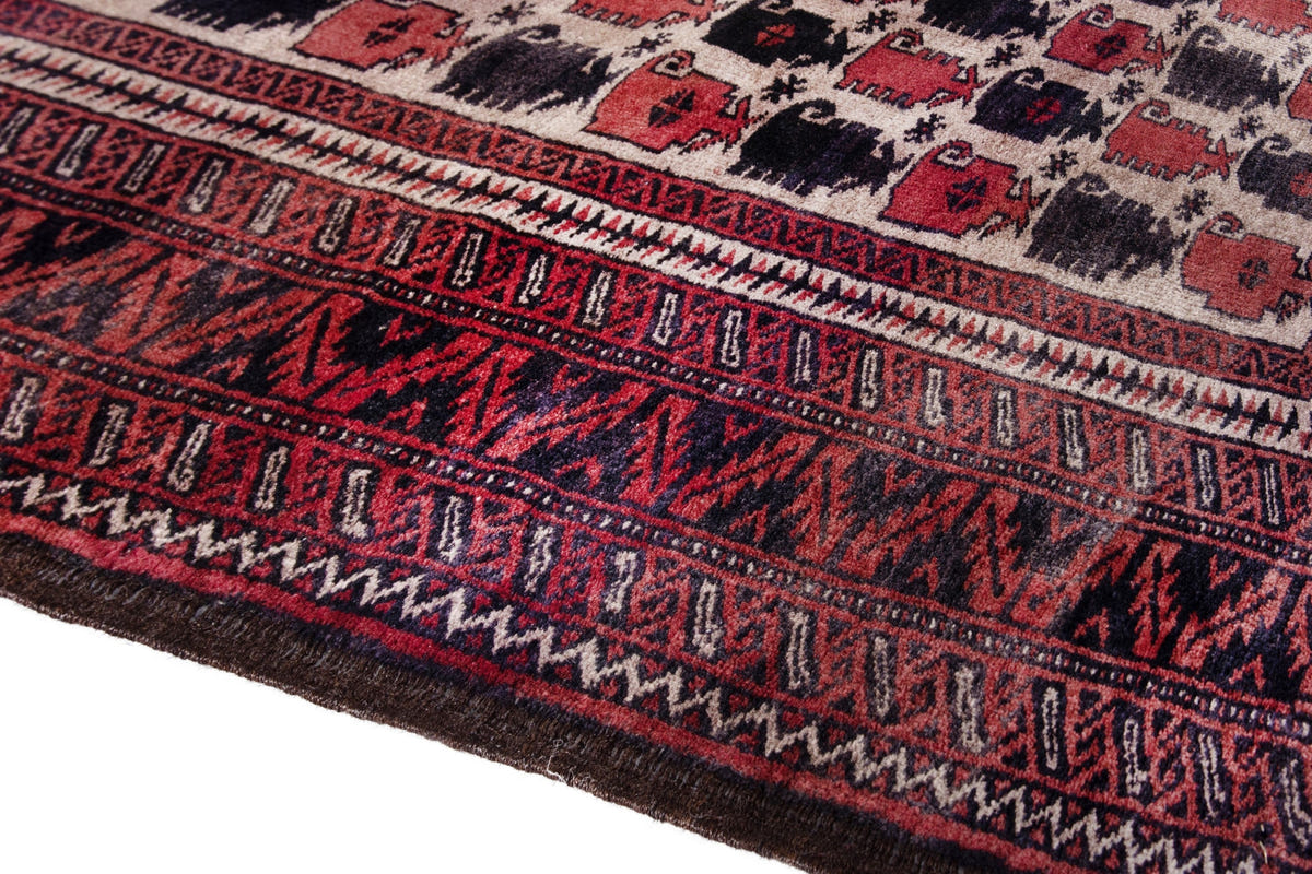 3047, Persian Baluch Area Rug