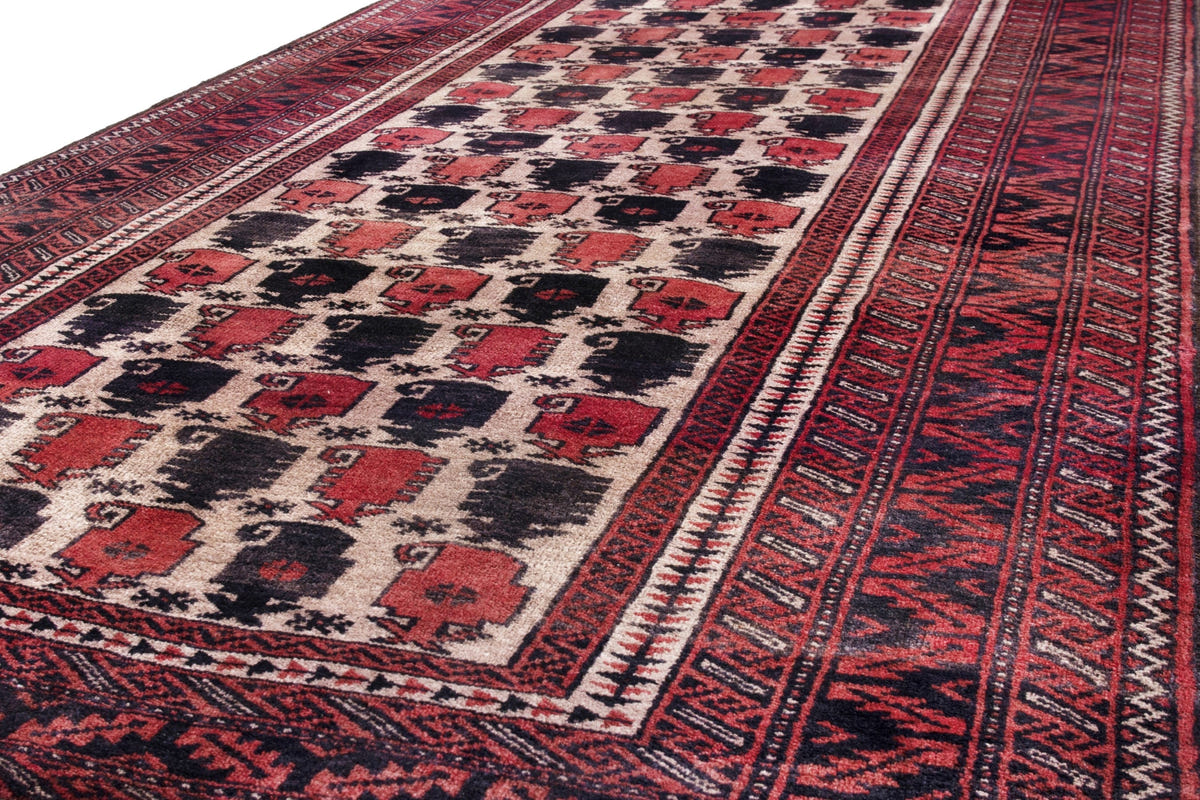 3047, Persian Baluch Area Rug