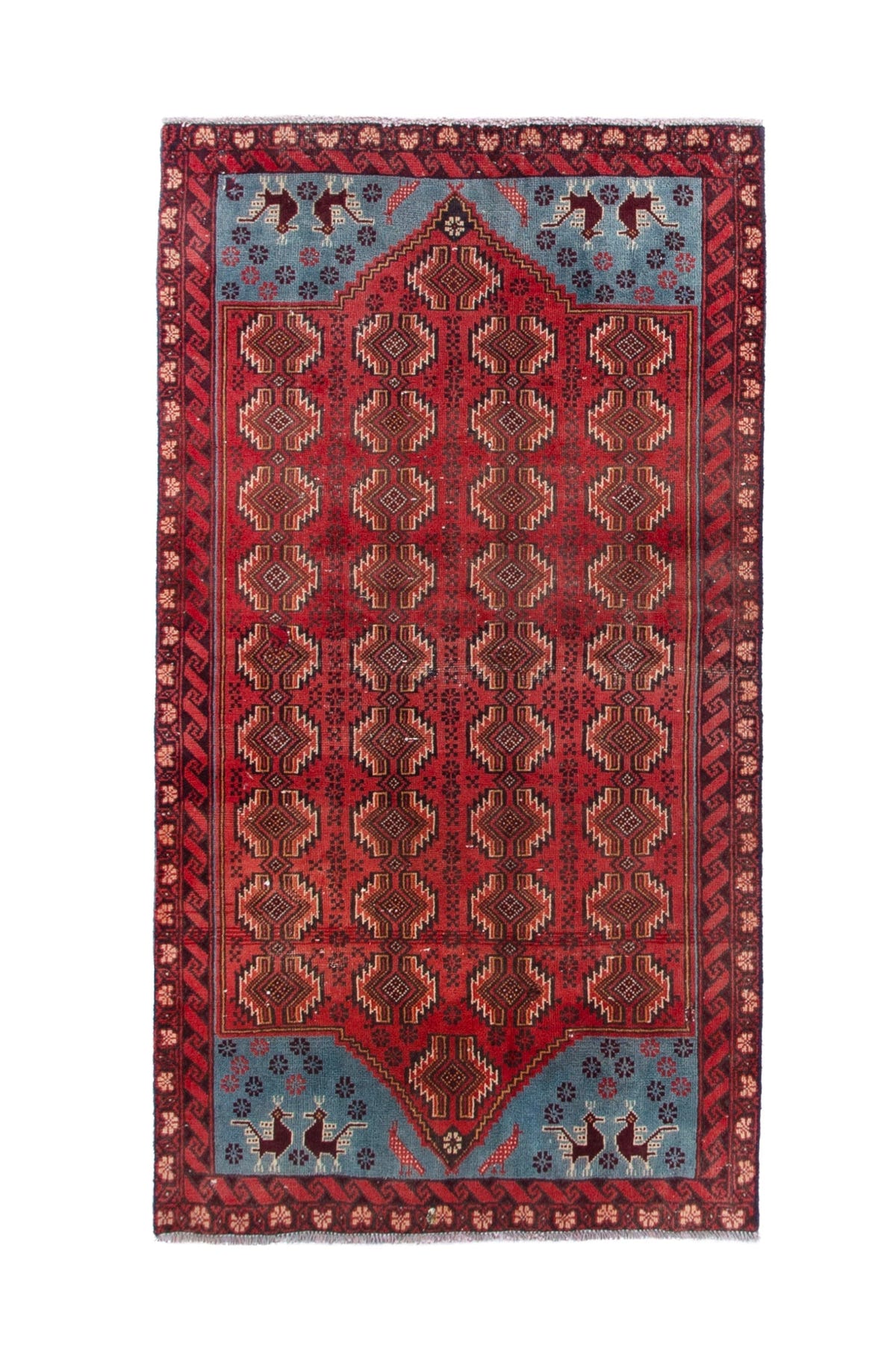 3067, Persian Torkaman Area Rug