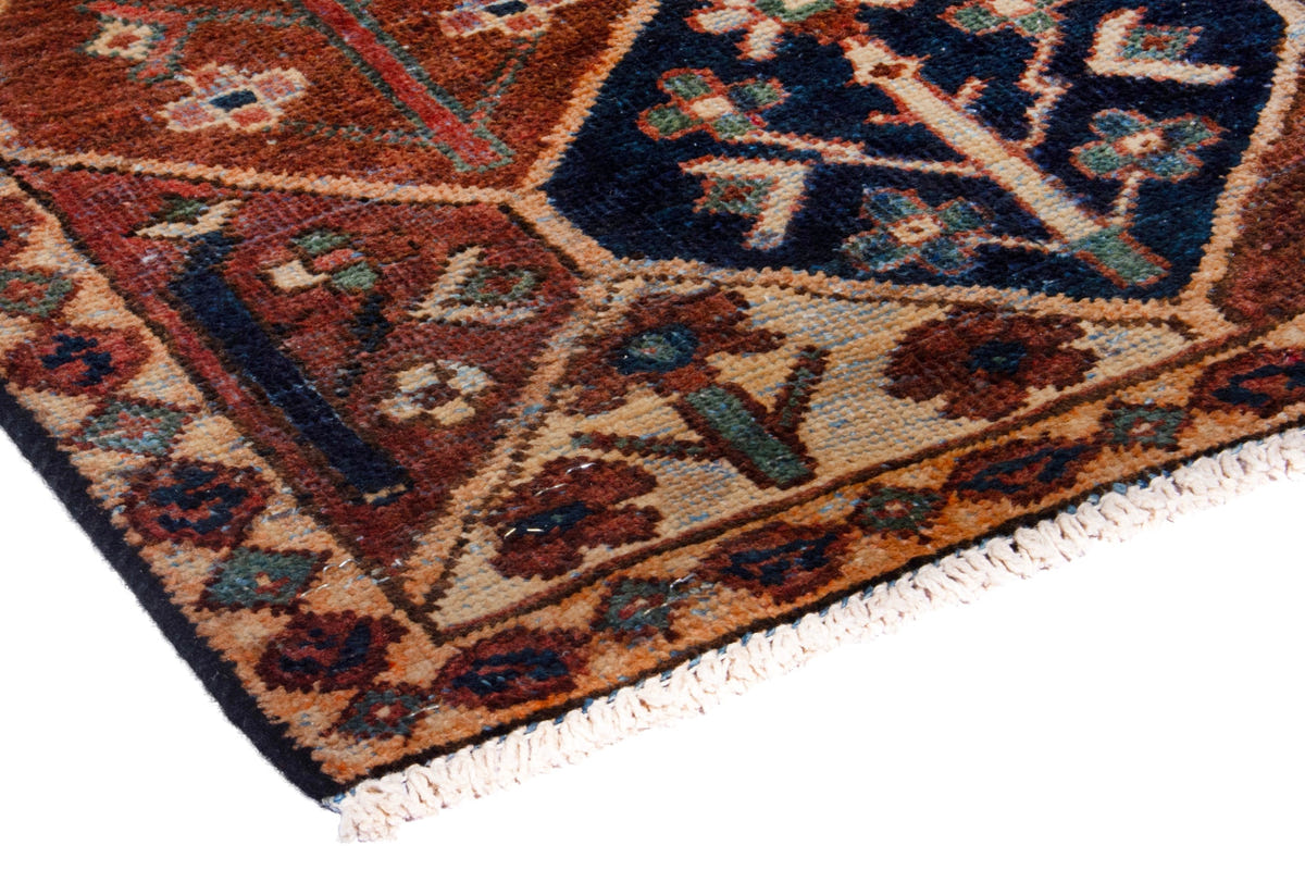 3070, Persian Bakhtiari Runner Rug
