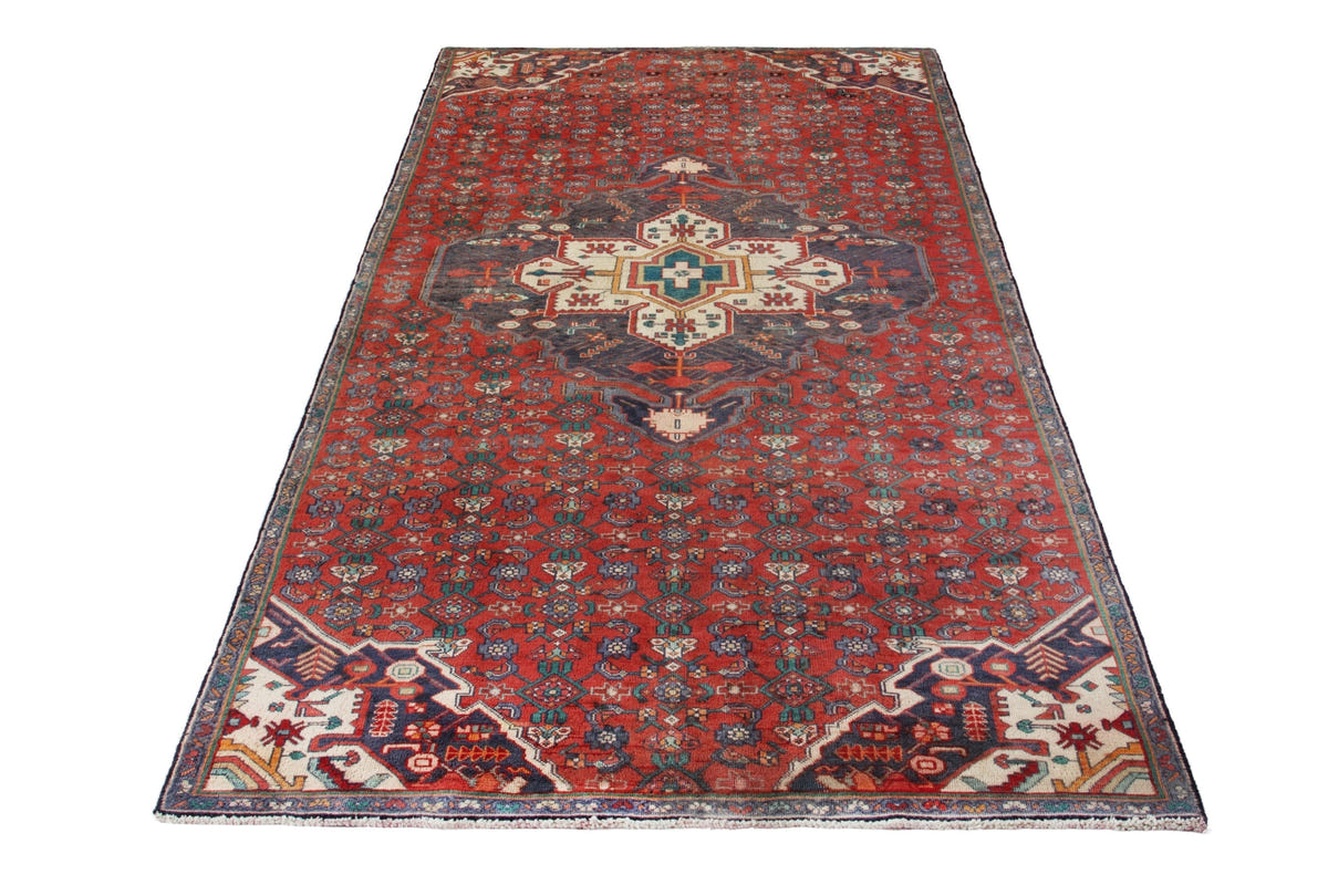 3075, Persian Hamadan Runner Rug
