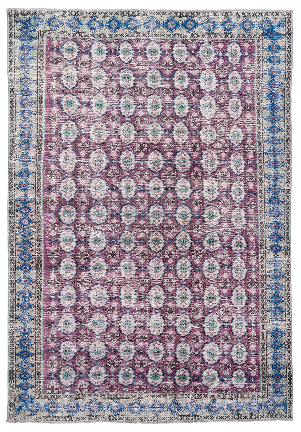 8387, Turkish Manisa Area Rug